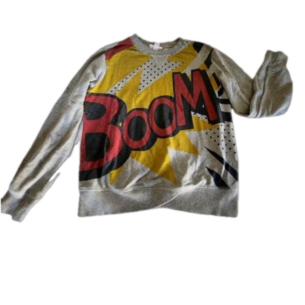 "Boom" Crewneck sweatshirt S